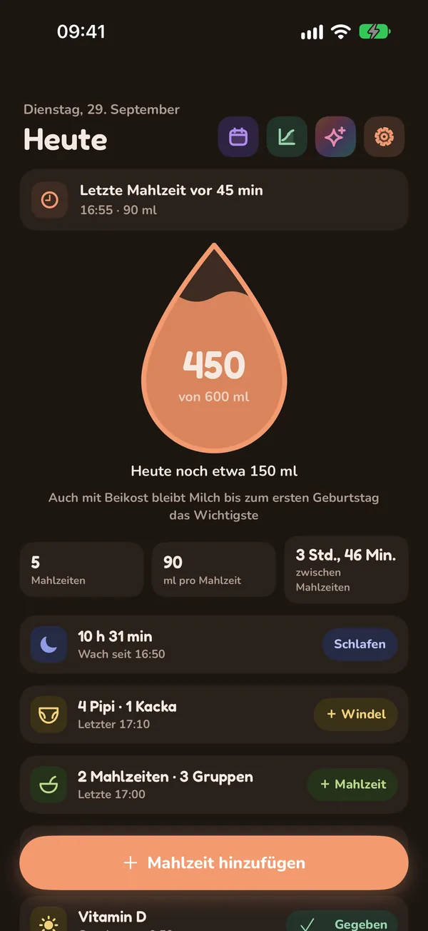 Heute im Dunkelmodus