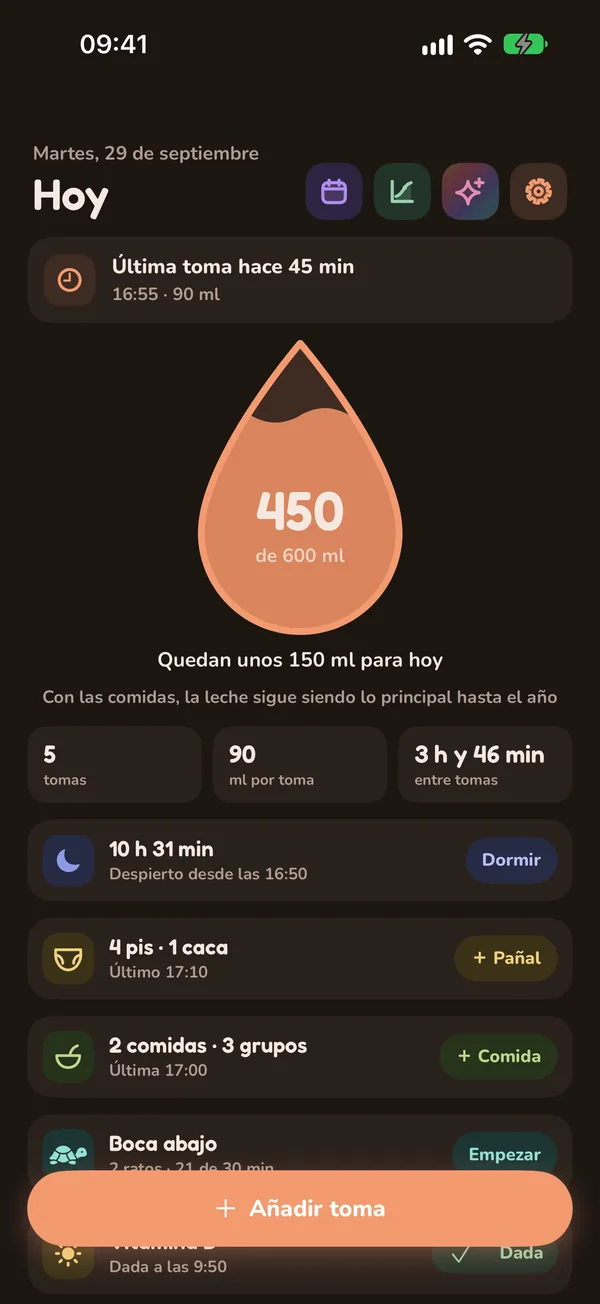 Hoy en modo oscuro